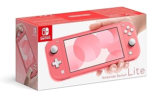 Nintendo Switch Lite - Coral (Renewed)