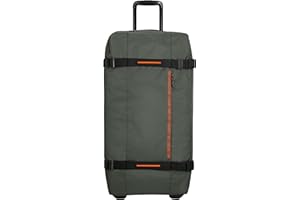 American Tourister Urban Track, Torba podróżna z 2 rolkami, 78.5 cm, 116 L, Zielony (Dark Khaki)