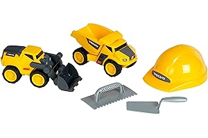 Theo Klein- Volvo-Set de Chantier Pro, 2497, Mulitcolor
