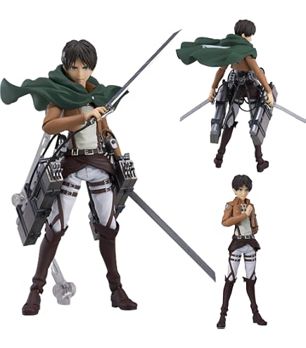 MINIX Modello Attack On Titan Levi Ackerman | Figura Da Collezione Di Levi Ackerman, Gamma Bandai Anime Merchandise | Figure Da Collezione Di Icone