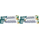 Himalaya Since 1930 Işıltılı Beyazlık Bitkisel Beyazlatıcı Diş Macunu, Flor&uuml;rs&uuml;z, Parabensiz, Bitkisel Enzim, 75 ml 2li paket