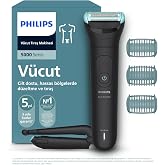 Philips 5000 V&uuml;cut Tıraş Makinesi, 3'l&uuml; Cilt Koruma Sistemi, Islak&amp;Kuru, Sırt Başlığı, BG5475/15