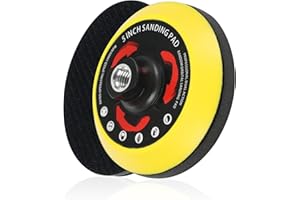 Pomsare Talerz szlifierski 125 rzep M14 wraz z nakładką szlifierską do szlifierki kątowej i nasadką polerską. Akcesoria do szlifierki kątowej, idealne do drewna i metalu