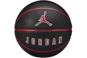 NIKE Jordan Ultimate 2.0 8P In/Out Ball J1008254-017, Palline da basket, unisex, nero, 7 EU