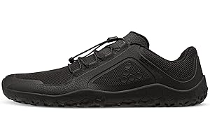 VIVOBAREFOOT Primus Trail II FG, Womens Recycled Breathable Mesh Off-Road Shoe with Barefoot Firm Ground Sole