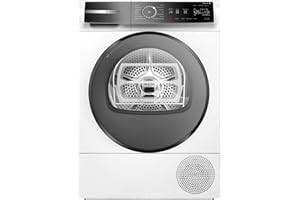 Bosch WQB235B0IT Serie 8, Asciugatrice a pompa di calore, capacità 8 kg, Auto Dry, Condensatore autopulente, Home Connect