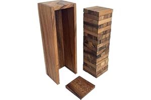 Crafty Artisan Tumbling tower game, handmade toys and games, great fun with the family