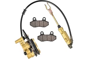 Trkimal Maître cylindre de frein à disque arrière pour ATV chinois Apollo Atomik Ssr Pit Dirt Bike Buggies Go kart 50cc 70cc 90cc 110cc 125cc