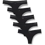 5er Pack Damen Tangas Mit Spitze - Baumwoll Schritt, Low Rise, Bequem, Sexy Unterwäsche In Floralen Designs