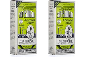 GEMERIC Sat Isabgol 100g (Pack of 2) - Also Known as Psyllium Husk - Supports The Digestive Health