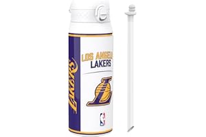 Ion8 NBA Borraccia, a Prova di Perdite, Facile da Aprire, Serratura Sicura, Lavabile in Lavastoviglie, Maniglia per il Trasporto, Facile Pulizia