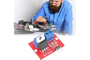 Chacerls MOSFET Módulos,5 Piezas MOSFET Driver Module 3.3V/5V IRF520 Módulos de Controlador MOSFET Salida PWM Tarjetas de conducción Salida 0-24 V