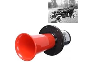 Wheels N Bits CLAXON CAR AIR HORN Ahoooogah CLASSIC VINTAGE SOUND, 12v, FOG HORN, CAR VAN