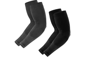 Newbyinn Arm Sleeves for Men Women, Cooling Sleeves to Cover Tattoo Arm, UV Sun Protection, Mid Compression, Tattoo Cover Up, Gaming Sleeve