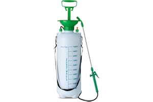 SA Products Pump Action Pressure Sprayer - Weed Killer Sprayer Pump for Fertiliser Pesticides, Fungicides, Cleaning - Garden Sprayer with Plastic Lance & Carry Strap - Water Spray Bottles - (10 Litre)