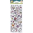 Craft Planet CPT 6561093 Fun Stickers-Flowers, Multi