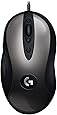 Logitech G MX518 Gaming-Maus mit HERO 25K DPI Sensor, ARM-Prozessor, 8 programmierbare Tasten, USB-Anschluss, Ultraleicht, Signalrate von 1ms, PC/Mac - Schwarz/Grau