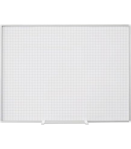 Lavagna Magnetica Planning Bi-Office - 90x60 Cm, Griglia 25x50 Mm, Con Vassoio Penne - Foto 10