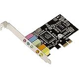 KALEA INFORMATIQUE Carte PCIe (PCI Express) Son 5.1 CANAUX - CHIPSET CMEDIA CMI8738/PCI-SX et ASM1083 - High et Low Profile