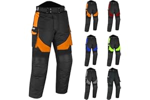 PROFIRST Motorbike Waterproof Trouser Motorcycle Protective Pant Motorcycle Armored Trouser for Men CE Approved | Length 32 Inch