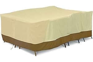 Classic Accessories Veranda 100" x 70" Sectional Sofa/General Purpose Full Coverage Patio Furniture Cover