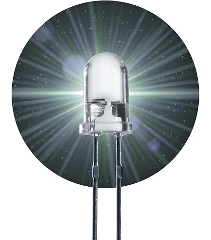50 LED Pré-câblées 12V 5mm Blanc Chaud – Fil 20 Cm – Pour Jouets RC, Déco, éclairage – Lot De 50