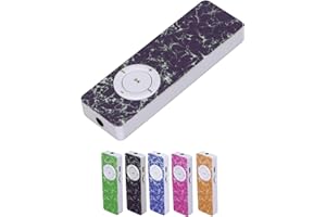 BEWINNER Reproductor de MP3, Regalo Escolar para Niños, Reproductor de Música MP3 con Sonido sin Pérdida de Alta Fidelidad Portátil, Compatible con Tarjeta de Memoria de hasta 64 GB para Deportes(B)