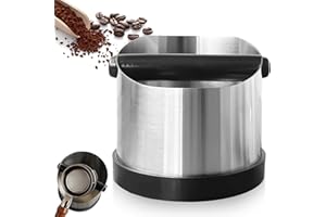 VEGOATY Contenitore per colino, in acciaio inox, contenitore per colino, contenitore per caffè, contenitore per colino, contenitore per colino, accessorio (700 ML)