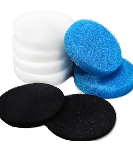 LTWHOME Filterpads Für Eheim Classic 2215/350 – 24-teilig Mit Kohle-, Grob- & Feinfilter Für Klare Aquarien