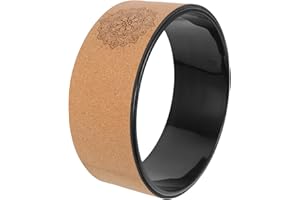 BESPORTBLE Yoga Wheel Plastic Wheels Yoga Tools Sports Accessories Round Wheel Back Roller Back Massage For Back Pain Practical -