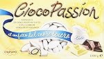 Crispo Confetti Cioco Passion Cioccolato al Latte con Cuore di Cioccolato Bianco - Colore Bianco - 1kg