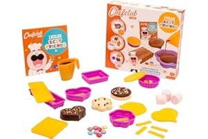 UPYAA - CHEFCLUB KIDS - Loisirs créatifs - Kit de Cuisine pour Les Enfants - L'Atelier Barres Chocolatés Best Friends - À partir de 3 Ans - 430458