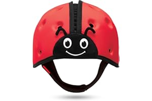 SafeheadBABY: Primé de Casque de sécurité pour bébé, Casque de Marche et de Rampe pour bébé, Protection de la tête des Tout-Petits, Extensible et réglable, Ultra-léger, testé et certifié
