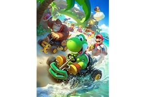 DVBQQWE Kits de pintura de diamante 5D para Aduts Super Mario Diamond Art para niños Kit de punto de cruz para principiantes arte de pared de 30,5 x 40,6 cm