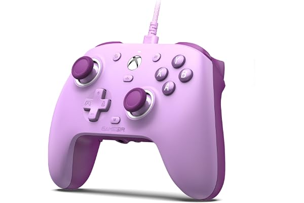 GameSir G7 SE Controlador con Cable para Xbox Series X|S, Controlador Xbox con Joystick con Sensor de Efecto Hall, Funciona con Xbox One y Windows 10/11, con Licencia Oficial para Xbox (Violeta)