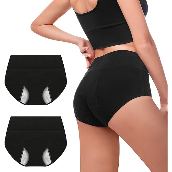 Bikini Period Underwear For Women (Heavy Absorbency), Period Underwear Plus Size