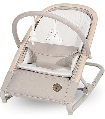 Portable Baby Swing Baby Rocker Swing Lightweight Compact Design, Soft Padded Seat With Safety - View #7