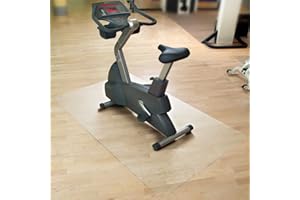 CASA PURA Floordirekt SPORT - Alfombra para piso / colchoneta para bicicletas, ergómetros, traviesas y otros aparatos de ejercicios: 7 tamaños, tamaño 75 x 120 cm