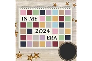 GENERIC Taylor-Swift Calendar 2024, Eras Tour-Calendar Music Posters Album Cover Poster Calendar Aesthetic Canvas Wall Art Calendar for Girl and Boy Teens Dorm Bedroom Room Wall Decor Fans Gift