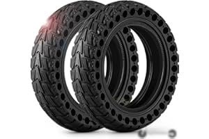 Monuary 2 Pezzi Ruota 50/75-6.1 Monopattino Elettrico, Copertone Monopattino 8 1/2 x2, Gomma Piena Pneumatici 8.5x2 Compatibile con Xiaomi M365/Pro 2/3/3 Lite, Gotrax GXL V2/XR/APEX