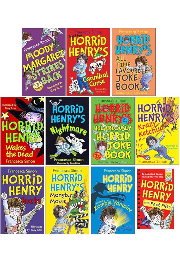 Horrid Henry Early Reader Set 25 Books Collection Box Set by