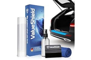 ValueShield passgenauer Ladekantenschutz passend für Hyundai Ioniq 5 NE 2021-2027 (5-Türer SUV): Hochleistungs-Lackschutzfolie & Kratzschutz für Kofferraum, Stoßstange, Schweller | Transparent