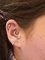 Orecchini A Cerchio In Argento Sterling 925 Con Zirconi Cubici – Colori Vari (Bianco, Rosa, Oro Rosa, Nero, Azzurro, Viola) – 16x2 Mm - 4