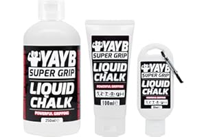 YAYB PROTEIN YOU AT YOUR BEST YAYB LIQUID CHALK | Powerful Grip Formula | Sweat-Free Hands | Sports Chalk | Weight Lifting | Rock Climbing | Power Lifting | Weight lifting | Bodybuilding