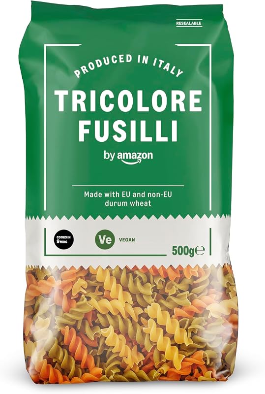 by Amazon Tricolore Fusilli, 500g