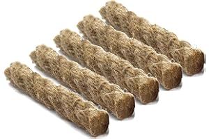 geddid Yesca para iniciador de fuego de acero – 5 unidades – resistente al agua, fácilmente inflamable, larga duración de combustión para supervivencia al aire libre camping bushcraft Hobo cocinero