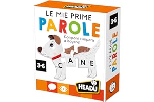 Headu Le Mie Prime Parole Componi Gli Animali E Impara A Leggere It23127 Gioco Educativo Per Bambini 3-6 Anni Made In Italy