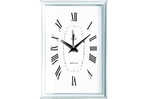 SOLO ORA Sveglia tavolo Da Inserire per cornici portafoto cm 6x9 in argento, legno, peltro... Ideale per riparazione,sostituzione o creazione per sveglie da tavolo con cornice..Azienda italiana specializzata.