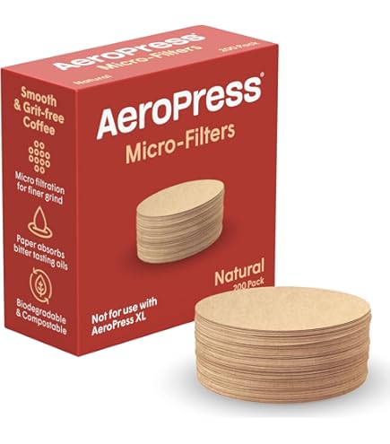 QUARKZMAN 600 Stück Kaffeefilter, 60mm Einweg-Rundpapierfilter Natur