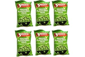 BOWLTIFUL Wasabi Flavoured Peas 100g x pack of 6